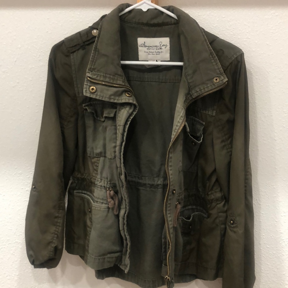 Green jacket